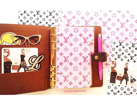 louis vuitton planner printables